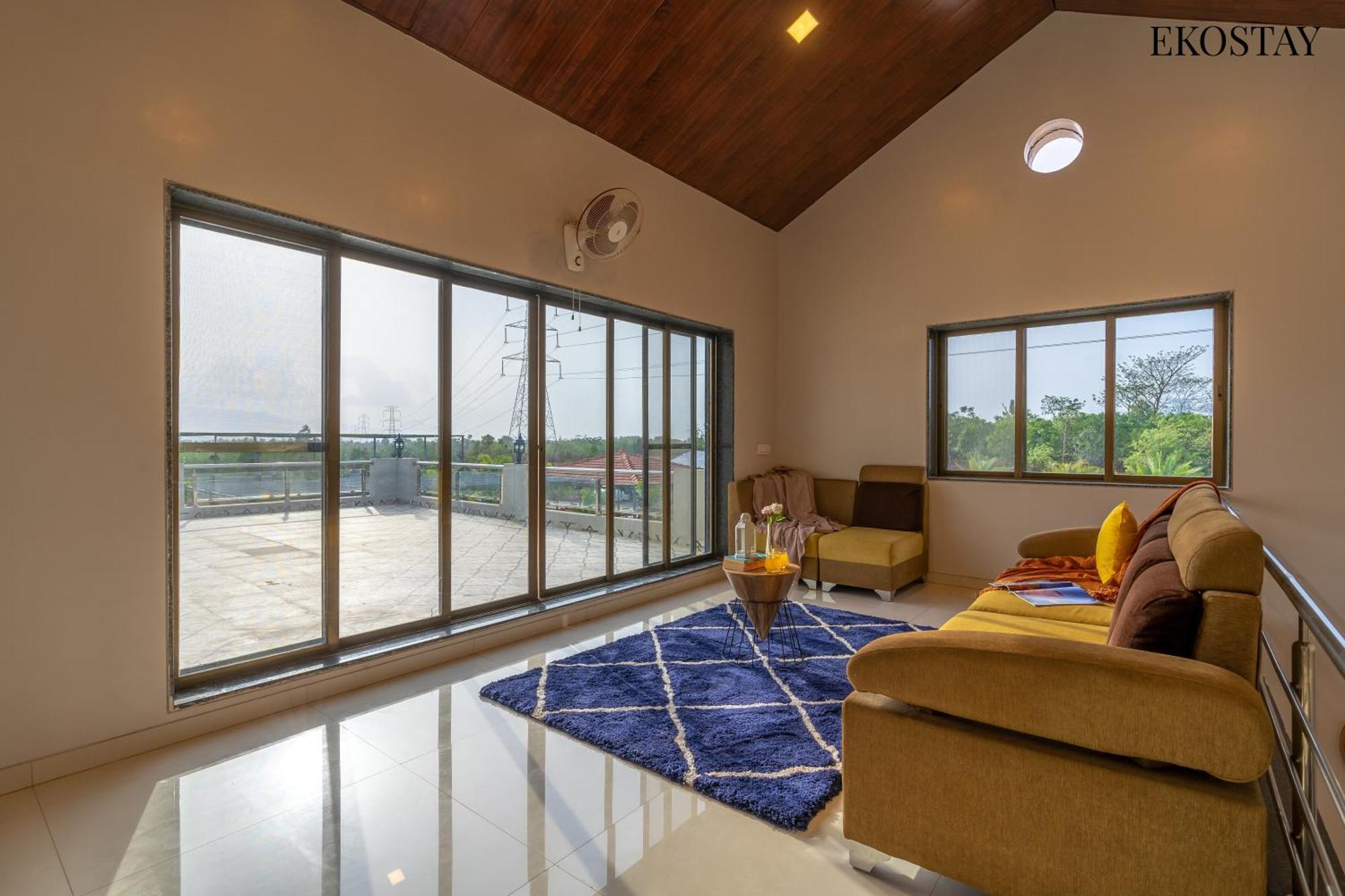 Ekostay Gold Palm Estate I Cricket Turf I Rain Dance I 2 Acre Property Карджат Экстерьер фото